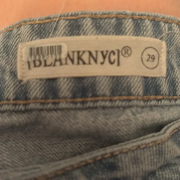 💛BLANKNYC Denim Cross Over Wrap Skirt, Size 29 - Image 5
