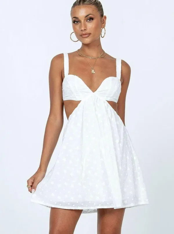 Princess Polly ‼️ Khalia Mini Dress White‼️ - Image 2