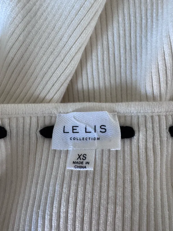 White knit Le Lis bodysuit  - Image 4