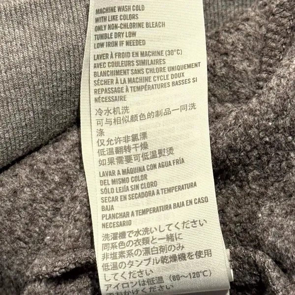 Hollister Graphic Pullover Hoodie Gray‎ Y2K California Surf Spell Out Coastal M - Image 9