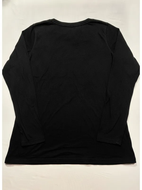 Carhartt Long Sleeve Black Tee - Size S (4-6) - Image 6