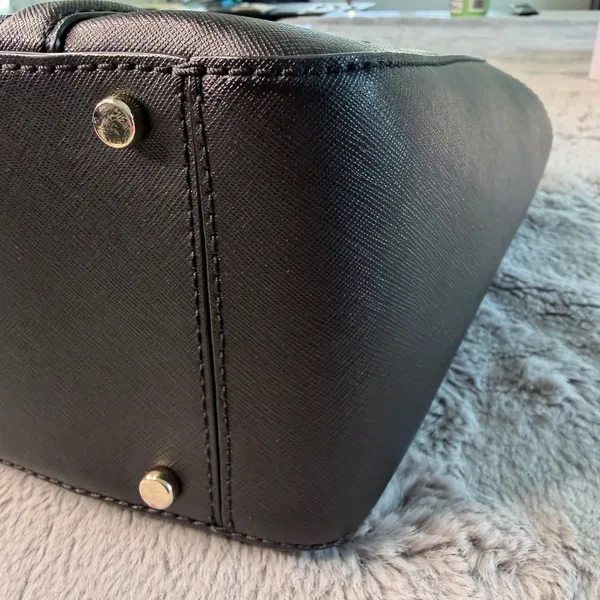 Kate Spade Cadence Black Saffiano Leather Tote Handbag WKRU4074 - Image 6