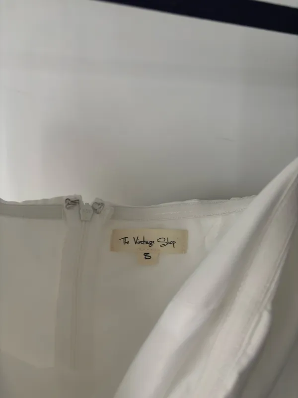 The Vintage Shop White Dress - Image 2