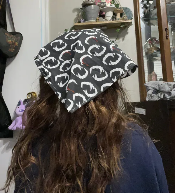 bite me bandana Black - Image 2