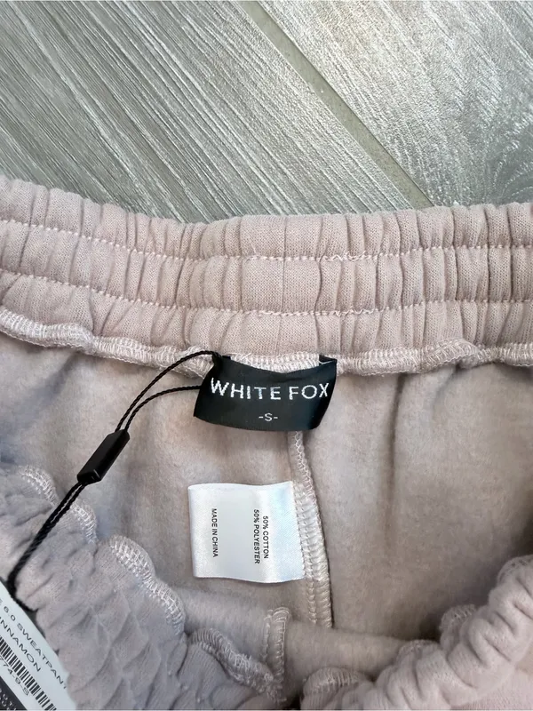 NEW!!! White Fox Boutique ‘cinnamon’ Sweatpants size small NWT so thick/soft - Image 2