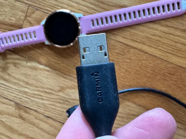 Garmin Vivoactive 4S Rose Gold and Pink Run Band - Image 8