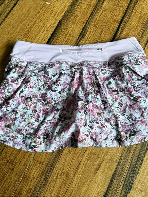 Lululemon Play Off The Pleats Skirt 13" Blossom Spritz Multi / Pink Chalk - Image 7