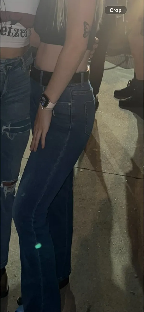 Buckle Bootcut Jeans - Image 6