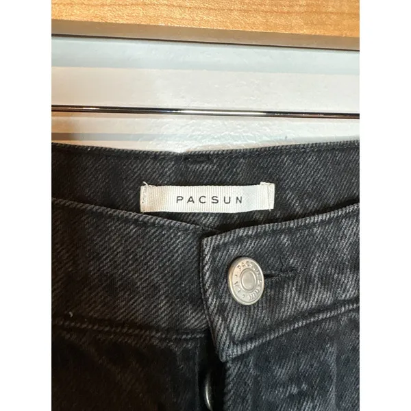 PacSun black High Rise Straight jeans - Image 5