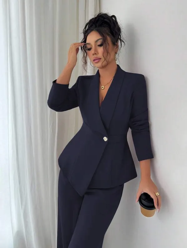 Navy blue suit set - Image 4