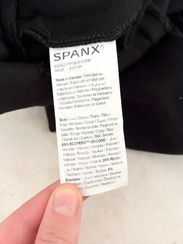 Spanx Ponte Pleated Barrel Leg Trouser with Tuxedo Stripe - Image 8