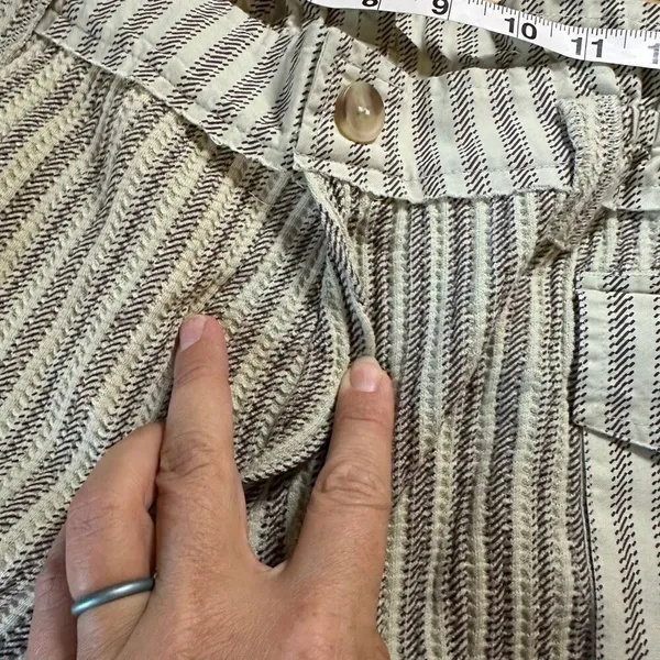 Free People One Hariet striped shorts small - Image 9