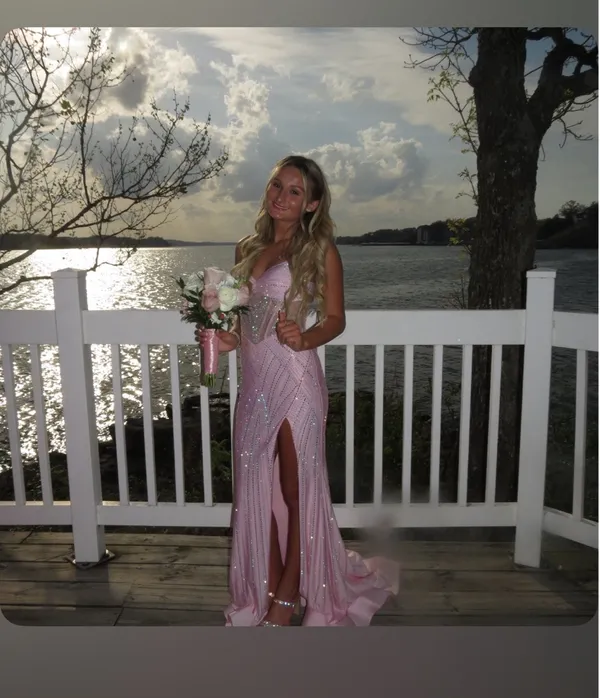 Sherri Hill Prom Dress Pink - Image 2