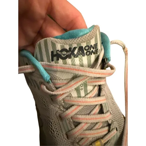 Hoka One One Womens Bondi 6 1019270 VBWI Gray‎ Running Shoes Sneakers Size 7.5 - Image 6