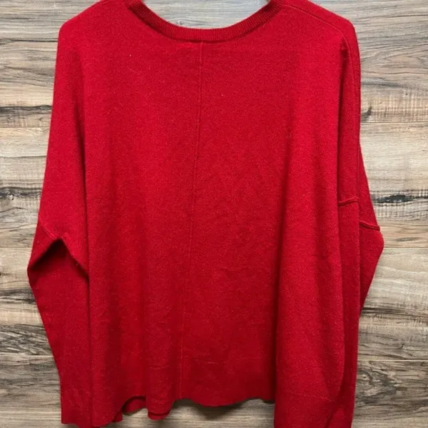 Joie medium red long sleeve‎ top - Image 3