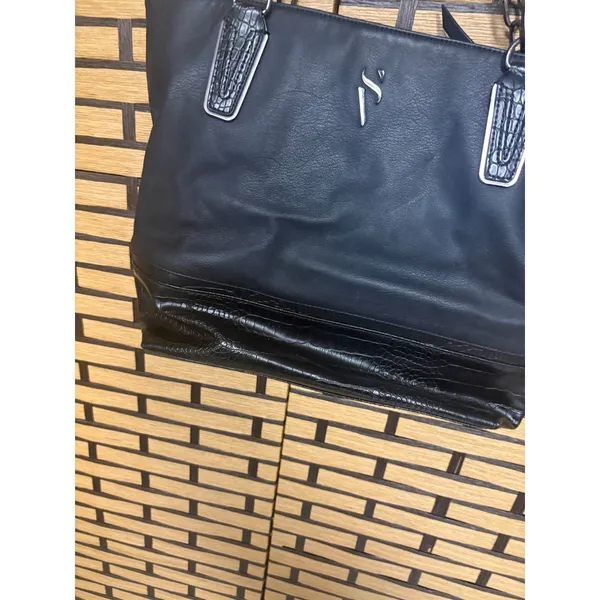Simply Vera Vera Wang Black‎ Shoulder Bag - Image 4