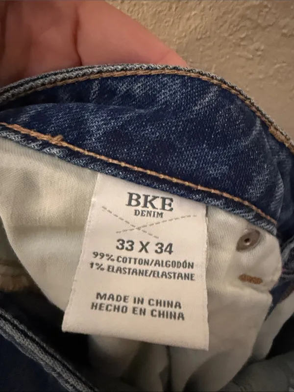 BKE Jeans Super Flare Billie Slim Fit High Rise Size 33X34 33 Long - Image 9