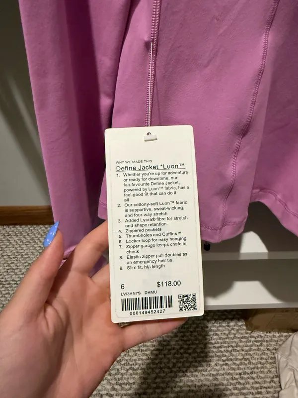 Lululemon define jacket  - Image 3