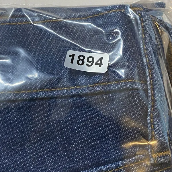 NWT J. Crew Wide Leg Denim‎ Trouser Pant In Signature Stretch Dark Wash Size 33 - Image 13