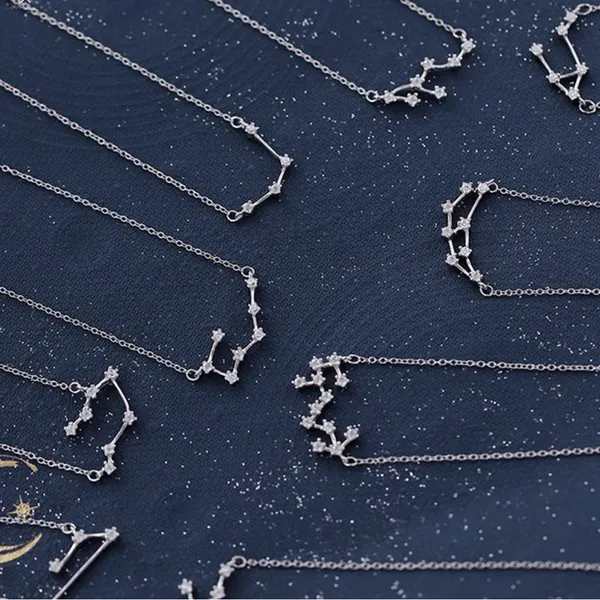 925 Silver Cancer Zodiac Necklace - Image 4