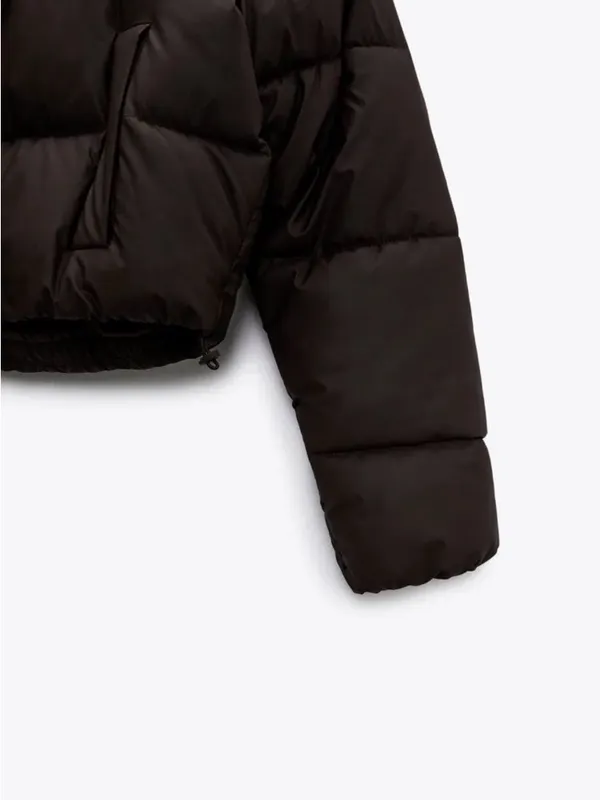 Zara water repellent puffer jacket - Image 4