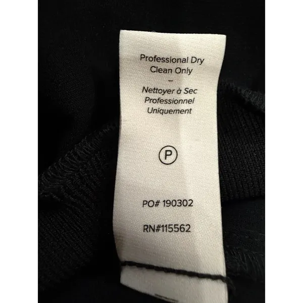 Cinq a Sept Black Jumpsuit Cargo Pocket XS Minimalist Casual - Image 13