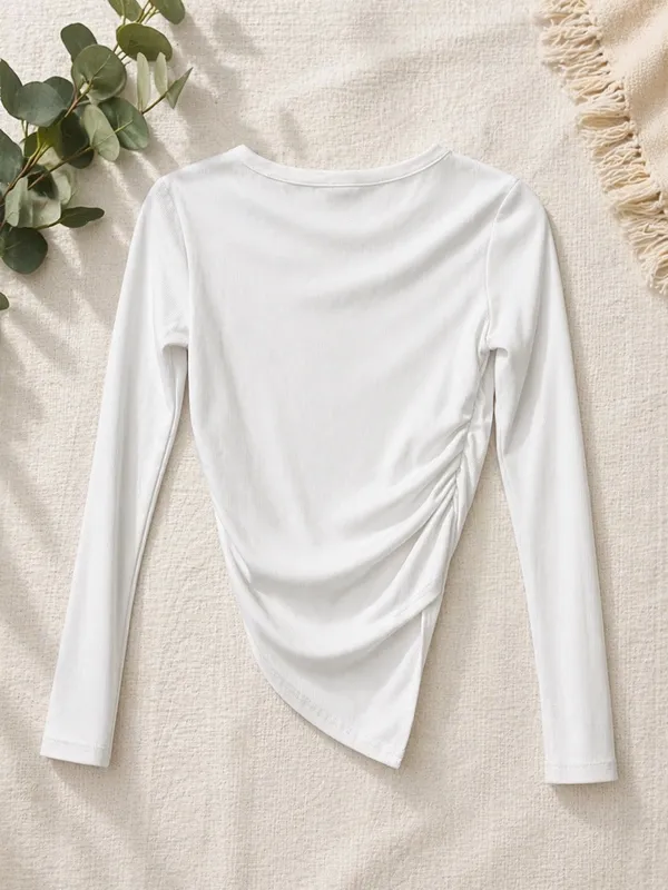 Women's White V - Image 3