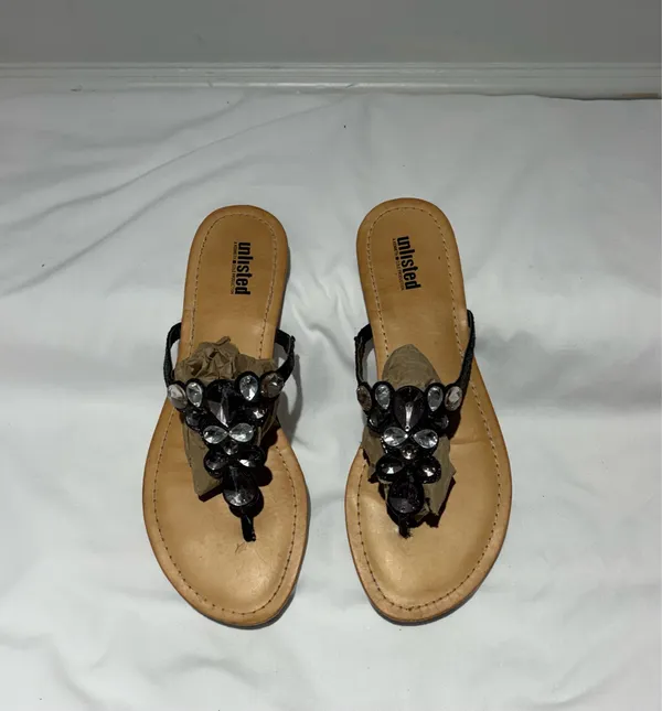 Unlisted embellished thong sandals  Size 9 - Image 2