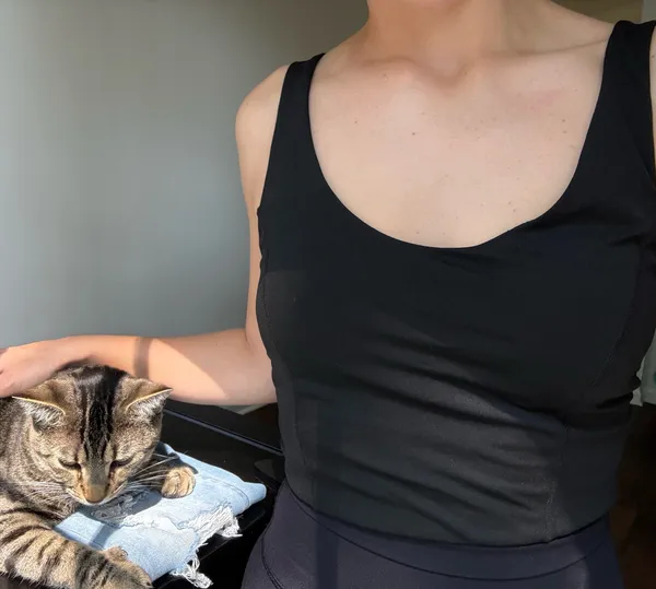 Shein Black Workout Top - Image 3