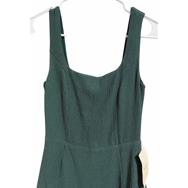 Bohme Tank Style Stretch Mini Dress Green Women's Size‎ X-Small - Image 3