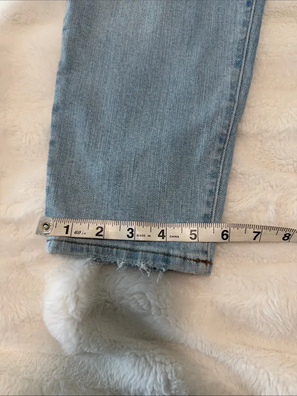 NWT Madewell size 36 High Rise Skinny Crop with Button-Fly - Image 7