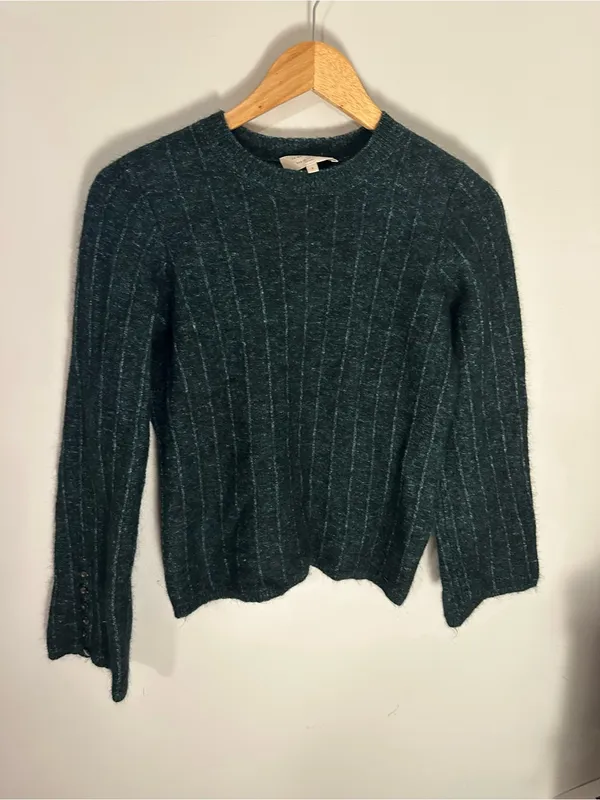 Sezane Joyce Jumper emerald small wool - Image 3
