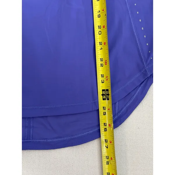 Lululemon Purple loose fitting tank size 4 - Image 5