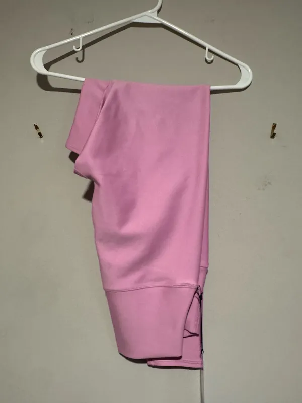 Alo Yoga Leggings High-Waisted 7/8 Airlift In Candy Heart Pink - Image 4
