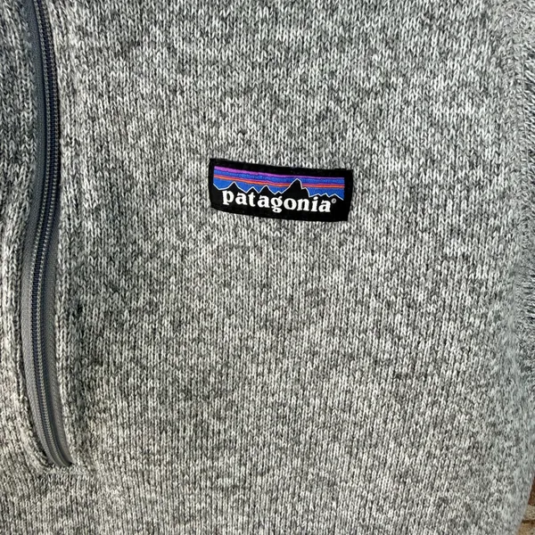 Patagonia Better Sweater Pullover Women‎ S Gray Heathered 1/4 Zip Outdoor Fleece - Image 3
