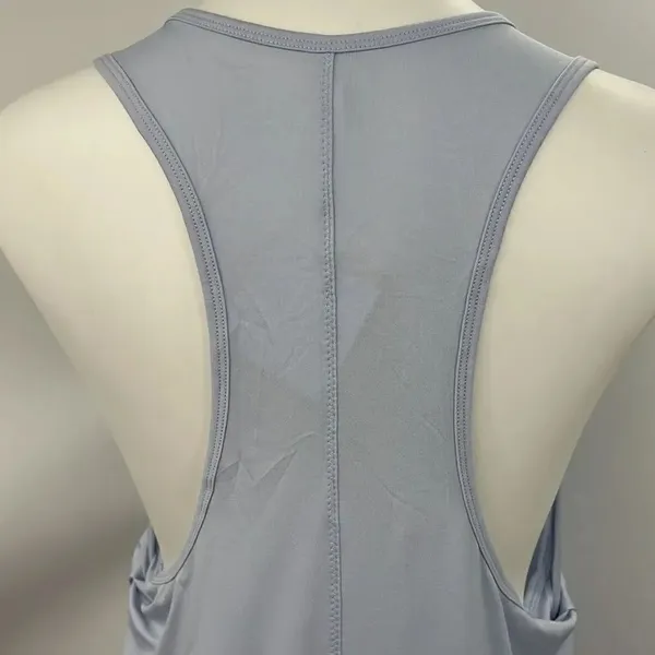Fabletics Joyce side twist pastel blue open sides tank - Image 4