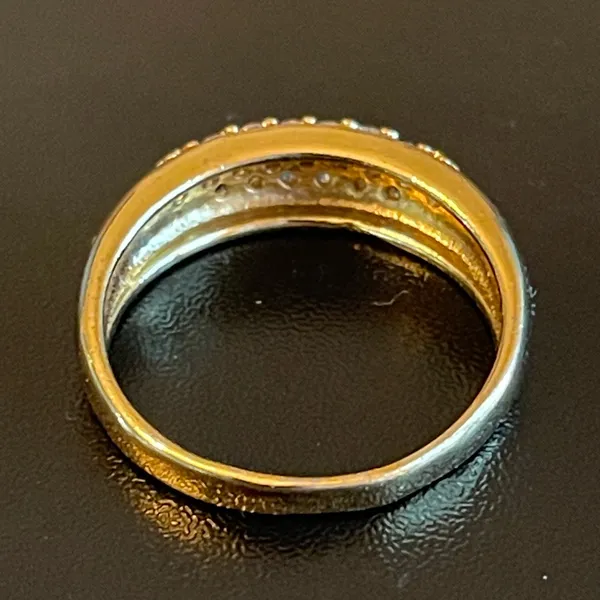 Cute Austrian crystal 18k gold plated ring - Image 4