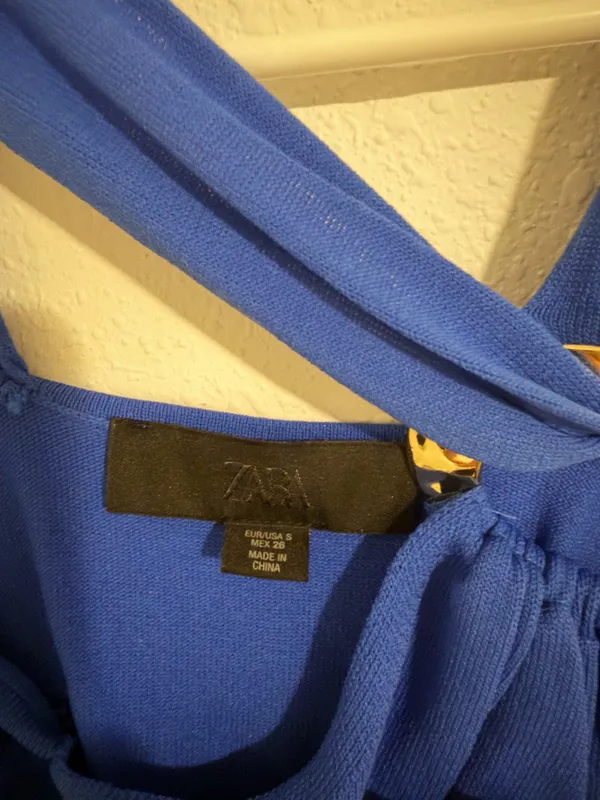 ZARA Blue Top - Image 3
