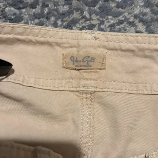 John Galt By PacSun Beige Beverly Cargo Mini Skirt Size Small - Image 7