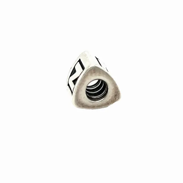 Pandora Authentic Sterling Silver Letter Z Alphabet Block Initial Charm - Image 2