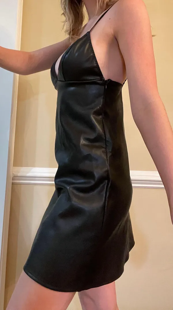 Victoria's Secret leather dress - Image 2
