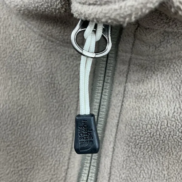 The North Face Tan and White Fleece Jacket 590 - Image 4