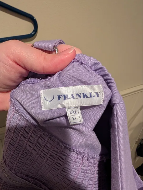 Frankly Lilac Perplum Top Purple Size XXL - Image 7