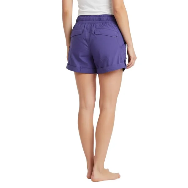 Lululemon Purple Paperbag Shorts, US4 - Image 2
