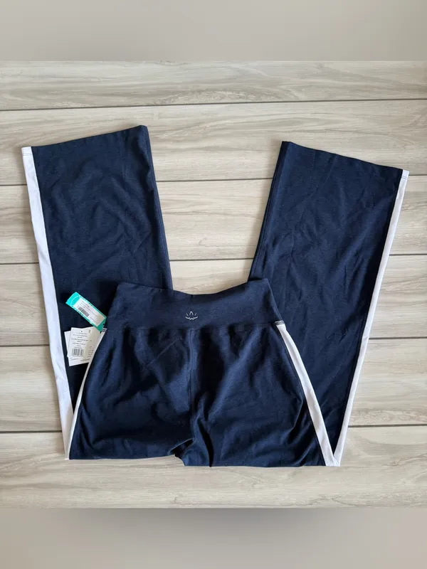 Beyond Yoga Spacedye Laid Back Wide Leg Pant Navy Medium NWT STITCH FIX - Image 6