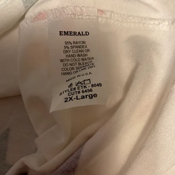 Blouse White Size 2X - Image 5