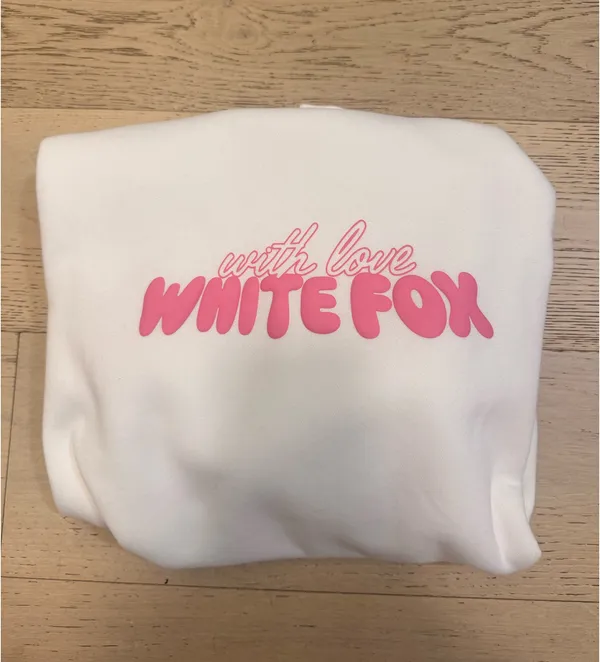 White Fox Sweatshirt Limited Edition - Image 4