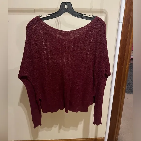 Hollister red sweater - Image 3
