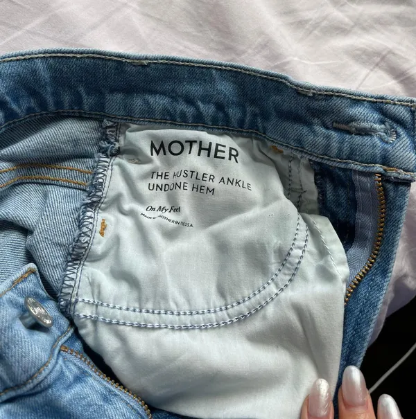 Mother The Hustler Ankle Jeans - Image 6