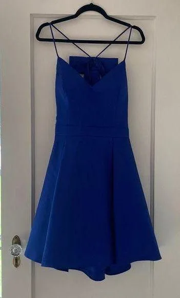XScape Blue Cupcake Dress - Image 2